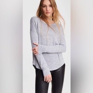 rag & bone Heather Gray Long Sleeve Tee
